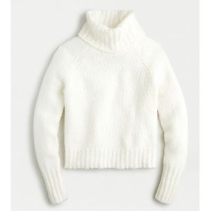 J. Crew Plus-Size Chunky alpaca turtleneck sweater